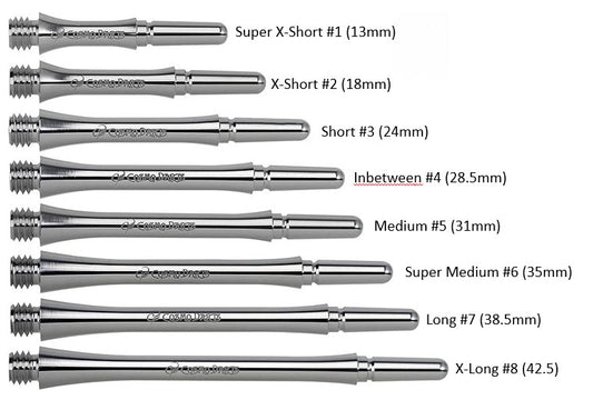 Fit Flight Duralumin Shaft Slim Locked